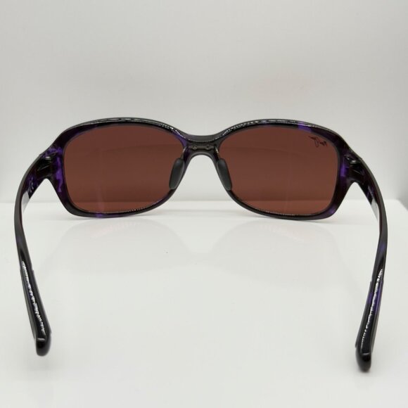 Maui Jim Koki Beach Purple Tortoise Polarized Rose Lenses Sunglasses R433-28T - Picture 5 of 9
